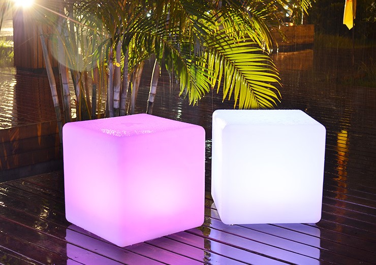 Cubo luminoso LED
